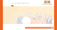 Desktop Screenshot of elektrobau-beyer.de